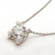 Soliataire Diamond 0.1ct　14K　White Gold