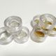 半球メタルブリオン「シルバー 1.0mm　1000粒」 &「ゴールド 1.0mm 1000粒」パック