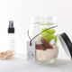 GLASS JAR TERRARIUM KIT 01 + AIRPLANTS LARGE SET（URBAN GREEN MAKERS）