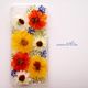 【再販アレンジ】iPhone7/6 押し花iPhoneケース　0125_1
