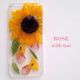 iPhone6用　フラワーアートケース　押し花デザイン 0917_5