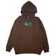 【ラス１】AnotA × ANDSUNS   POX   sweat hoody（10oz./BRN） 