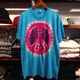 ”PEACE MARK” tye dye tee