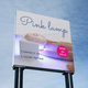 Pink lamp