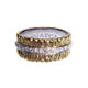 SHAFCA WIDE HALF ETERNITY RING