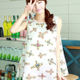 21.Gorgeous Gem Cross Printed Tank Top