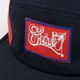 FRAME  FLOCKY COMFORT-5 CAP (2TONE NV X RED) made in japan (SH160105NVR)