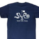 城ラマＴシャツ（紺）＜バックプリント＞