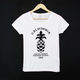 Girls:MADE IN JAPAN：Print T-Shirts Pineapple Summer／パイナップル サマー・半袖Tシャツ　[WHITE]
