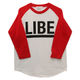 【LIBE BRAND UNIVS.】 BIG LOGO RAGLAN