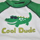 GYMBORee*SWIM WEAR　RASH GUARD(CROCODILE)