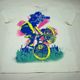 Crazy8*Short sleeved T-shirts(BIKE・WH)