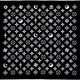    FRENEMY   Symbols Vuitton Bandana BLK 