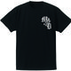 M4D シンプルTシャツ タイプ-B (ブラック)