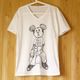 ニルヴァーナ / カート・コバーン×ミッキーマウスVネックパロディーTシャツ/白/ＳMＬX/ Nirvana ニルバーナ バンドTシャツ ロックTシャツ カートコバーン