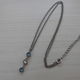 swarovski ３連ネックレス