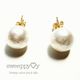 一粒ピアス*CottonPearl