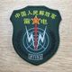 中国人民解放軍　87192部隊　雷電　ベルクロ部隊章