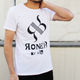 RONER by taRo ロゴTシャツ　WHITE