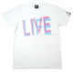 sp081tee-wh - LIVELIFE Tシャツ（ホワイト） -G-( ロックTシャツ ライブ フェス バンドTシャツ )