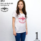 sp044bgt - Back to the Rock'n Roll『スカル69』ガールズ ボーダーTシャツ -G- ロックンロール ロックTシャツ ドクロ オリジナル