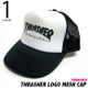 squ6524 - THRASHER LOGO メッシュキャップ -G- （ Punk Rock MESH CAP 帽子 スケーター ）