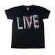 sp081tee-bk - LIVELIFE Tシャツ（ブラック） -G-( ロックTシャツ ライブ フェス バンドTシャツ )