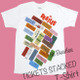 beatles-ticets - TICKETS STACKED Tシャツ - The Beatles ビートルズ -G-（ USAコンサート 50周年記念 Rock ロックTシャツ バンドTシャツ 