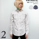 sh74708-wh06 - 星柄 レギュラー シャツ（ホワイト）- VINTAGE EL -Z-（ スター カジュアルシャツ きれい目 メンズシャツ 長袖シャツ ）