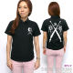 sp084-bd-po - DR-03（ドラムロッカー3）ボタンダウン ポロシャツ - BPGT -G- （ Polo ROCK ロック バンド ワンポイント ブラック 黒 半袖 ）