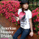 tgw033tee-rd - American Monster（red apple） Tシャツ -G-（ パンク ロックTシャツ 林檎 リンゴ アップル ）