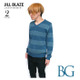 jb20095 - ニット ボーダー Vネックセーター - JILL BLAZE -G-（ ニットソー アメカジ カジュアル ）