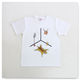 T-shirt (white) : 山小屋