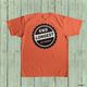 WHEEL TEE - Burgundy
