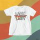 WALK TEE - White
