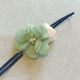 petit FANCY soft green x navy band