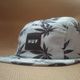 HUF　ガンジャ柄・BOXロゴ・キャップ　正規品　MADE IN THE U.S.A.　未使用品 -677