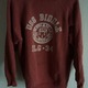 vintage college logo sweat shirt