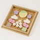 ヒバを編み込んだお菓子の器