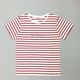 THE HAMPTONS T-SHIRTS RED/ ハンプトンズボーダーTレッド