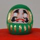 Green Daruma(L) (15cm)
