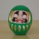 Green Daruma (M) (8.5cm)