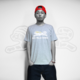 WWW CAT TEE HEATHER GREY