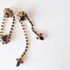 asymmetry pierce/earrngs BLACK |