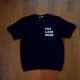 Short Sleeve Sweat Crew Neck Black