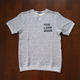 Short Sleeve Sweat Crew Neck Heather Gray