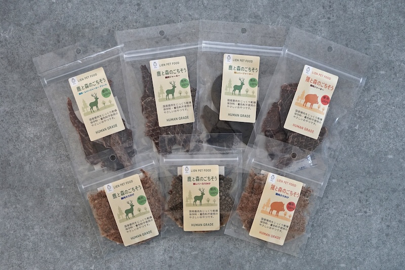 【ペットフードのサブスク】ヒューマングレードのおやつが毎月届く！ジビエペットフードの定期便《3種類》