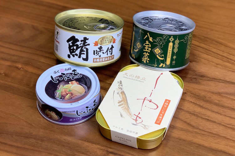 缶詰のサブスク「缶詰専門店が選ぶ “ご飯のお供缶詰” が毎月届く」定期便 2020年4月