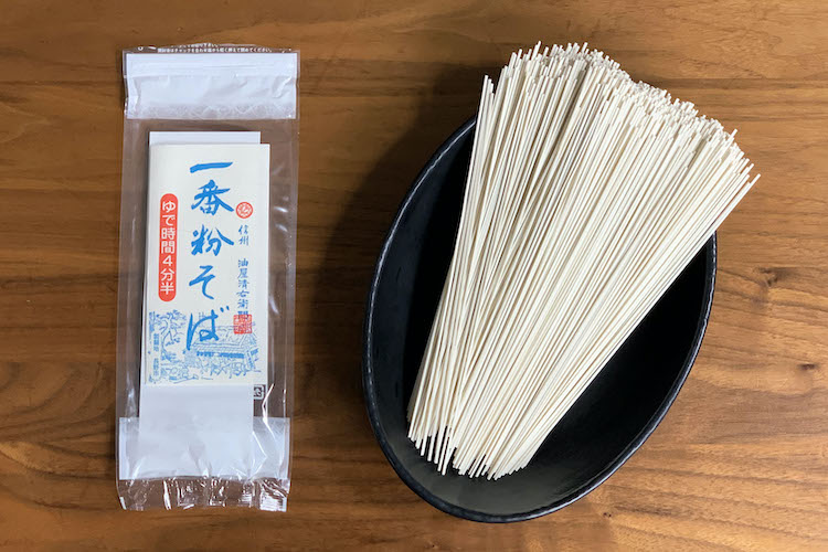 【蕎麦のサブスク？】そば（乾麺）備忘録41「油屋清右衛門 一番粉そば」
