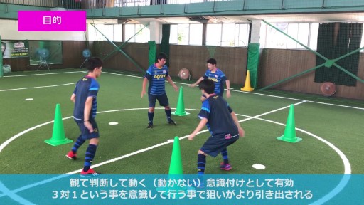 【サッカー 練習メニュー】中学生_部活動・体育会_市区町村大会（下位）_男